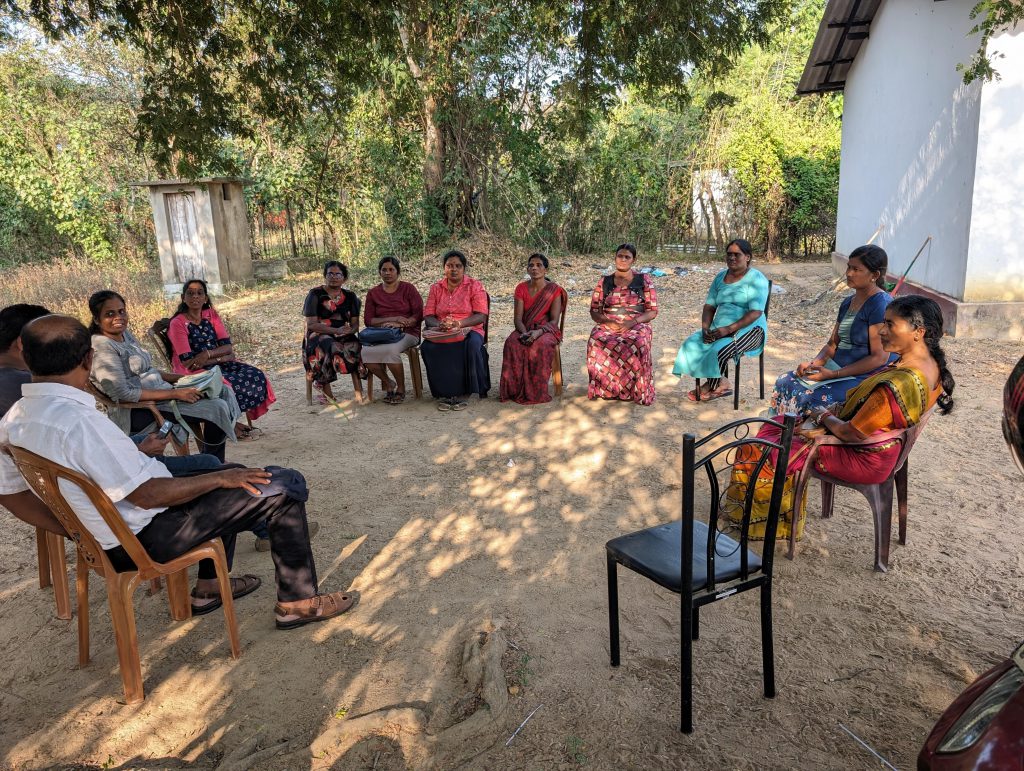 Meeting with ‘Maka Shakthy’ Organisation in Kilinochchi