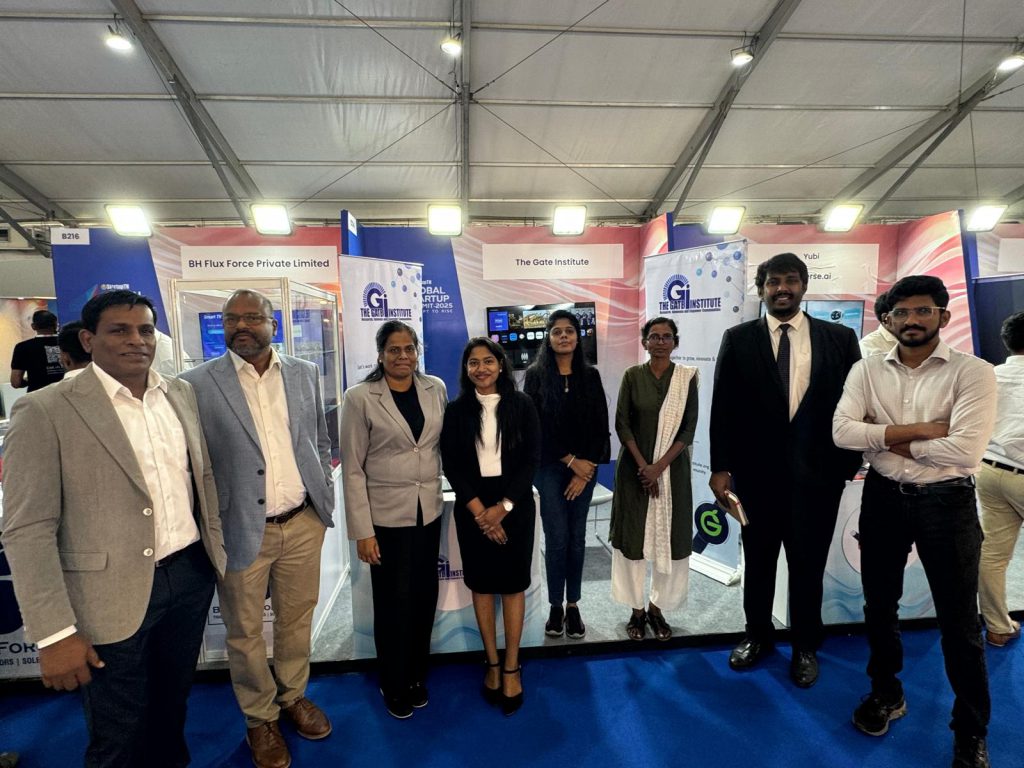 Gate Institute Strengthens Regional Innovation Ties at Tamil Nadu Global Startup Summit 2025